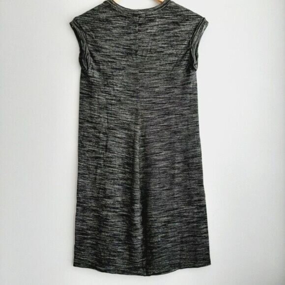 CLOTH & STONE | Anthropologie Melange T-Shirt Dress Gray Space Dye Sz XS - Picture 7 of 11
